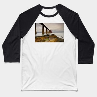 Forth Rail Bridge Baseball T-Shirt